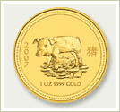 Perth Mint Pig Coin