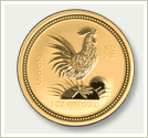 Perth Mint Rooster Coin