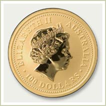 2002 Perth Mint Gold Horse Gold Bullion Coin