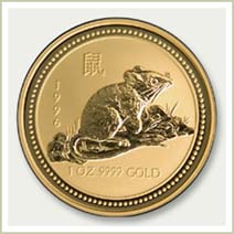 1996 Rat Lunar Bullion Coin