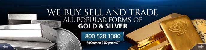 We buy, sell, trade goal and silver